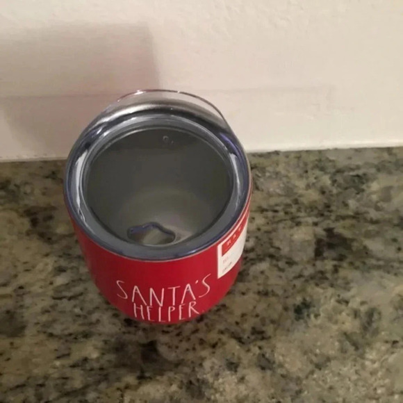 NWT! Rae Dunn SANTA’S HELPER Beverage‎ Tumbler - Picture 4 of 4